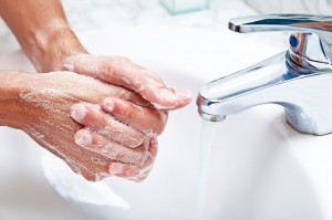 temeljito umivanje rok